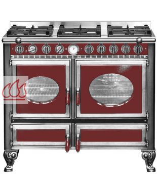 Piano de cuisson, gaz et électrique 100cm "Prestige" avec 2 fours et une plaque de cuisson personnalisable ARCHAMBAUD